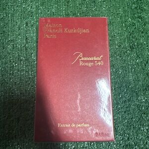 Maison Francis Kurkdjian Baccarat Rouge 540 in Red and Gold